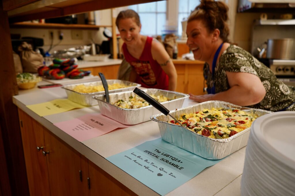 Interfaith breakfast cooks