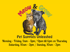 meow and growl