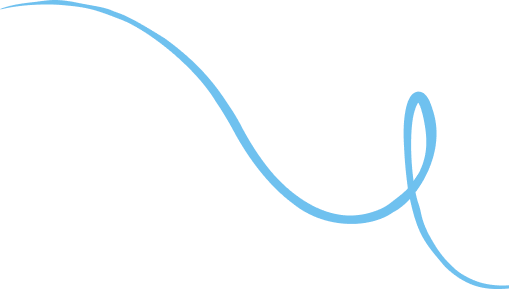 accent blue line bottom right